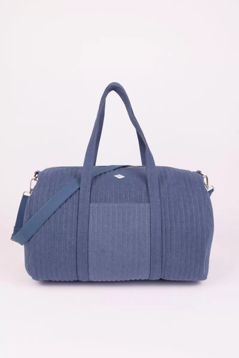 sac_weekend_lisia_bleu_2.webp Le Temps des Cerises Sacs & Portefeuilles-Sac Week-End Lisia Bleu Denim