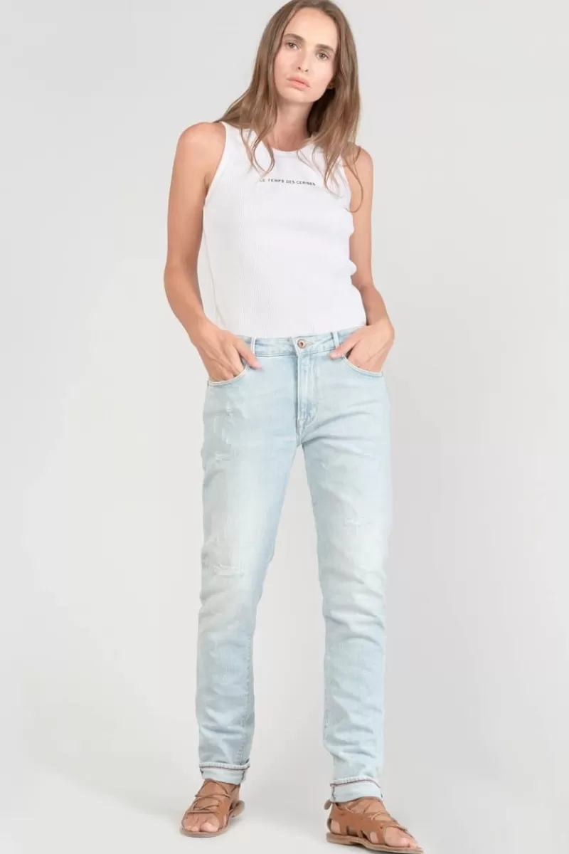 sea__boyfit_jeans_destroy_bleu_n_4.webp Le Temps des Cerises Coupe Boyfit-Sea 200/43 Boyfit Jeans Destroy Bleu N°5 Blue