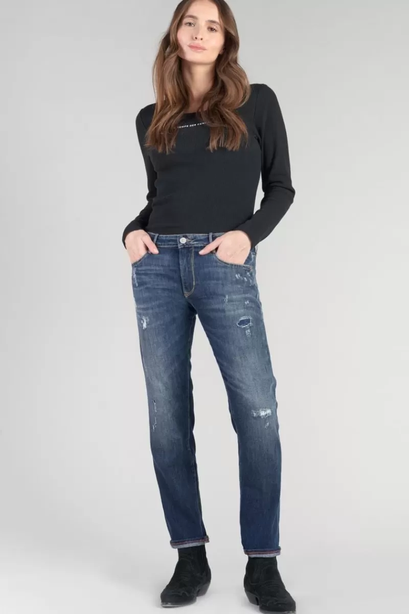 sea__boyfit_jeans_destroy_bleu_n_5-2.webp Le Temps des Cerises Coupe Boyfit-Sea 200/43 Boyfit Jeans Destroy Bleu N°2 Blue