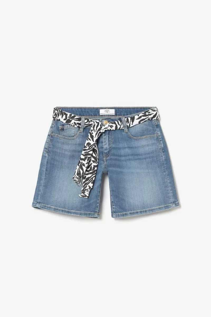 short_janka_en_jeans_bleu_delave_6.webp Le Temps des Cerises Jupes & Shorts-Short Janka En Jeans Bleu Delave Blue