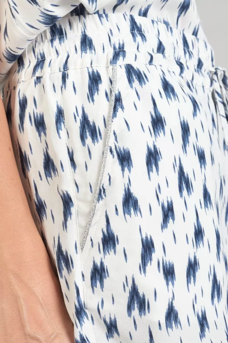 short_nuria_tie_and_dye_bleu_2.webp Le Temps des Cerises Shorts & Jupes-Short Nuria Tie And Dye Bleu Midnight