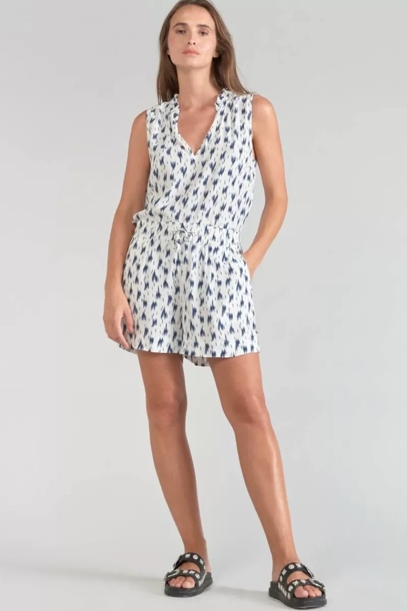 short_nuria_tie_and_dye_bleu_4.webp Le Temps des Cerises Shorts & Jupes-Short Nuria Tie And Dye Bleu Midnight