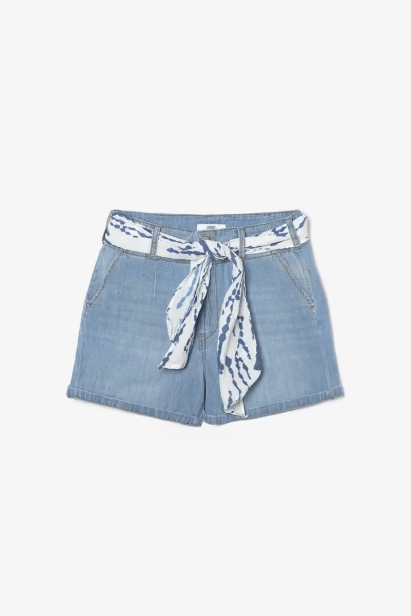short_sydney_en_jeans_bleu_5.webp Le Temps des Cerises Jupes & Shorts-Short Sydney En Jeans Bleu Blue