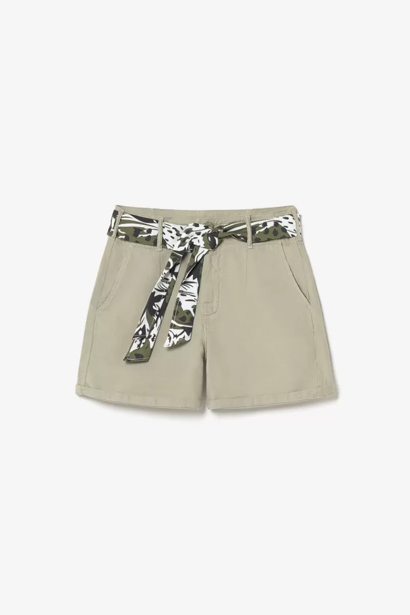short_sydney_kaki_clair_6.webp Le Temps des Cerises Shorts & Jupes-Short Sydney2 Kaki Clair Sea Spray