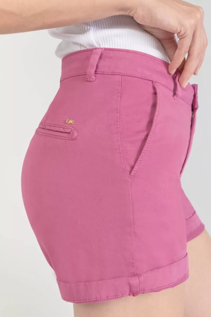 short_veli_fuchsia_3.webp Le Temps des Cerises Shorts & Jupes-Short Veli2 Fuchsia Dhalia