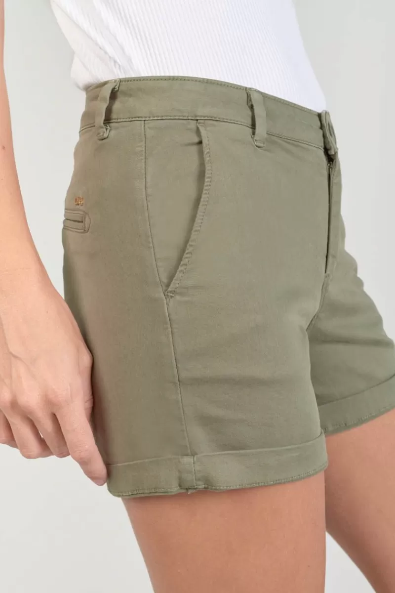 short_veli_kaki_2.webp Le Temps des Cerises Shorts & Jupes-Short Veli2 Kaki Lizard