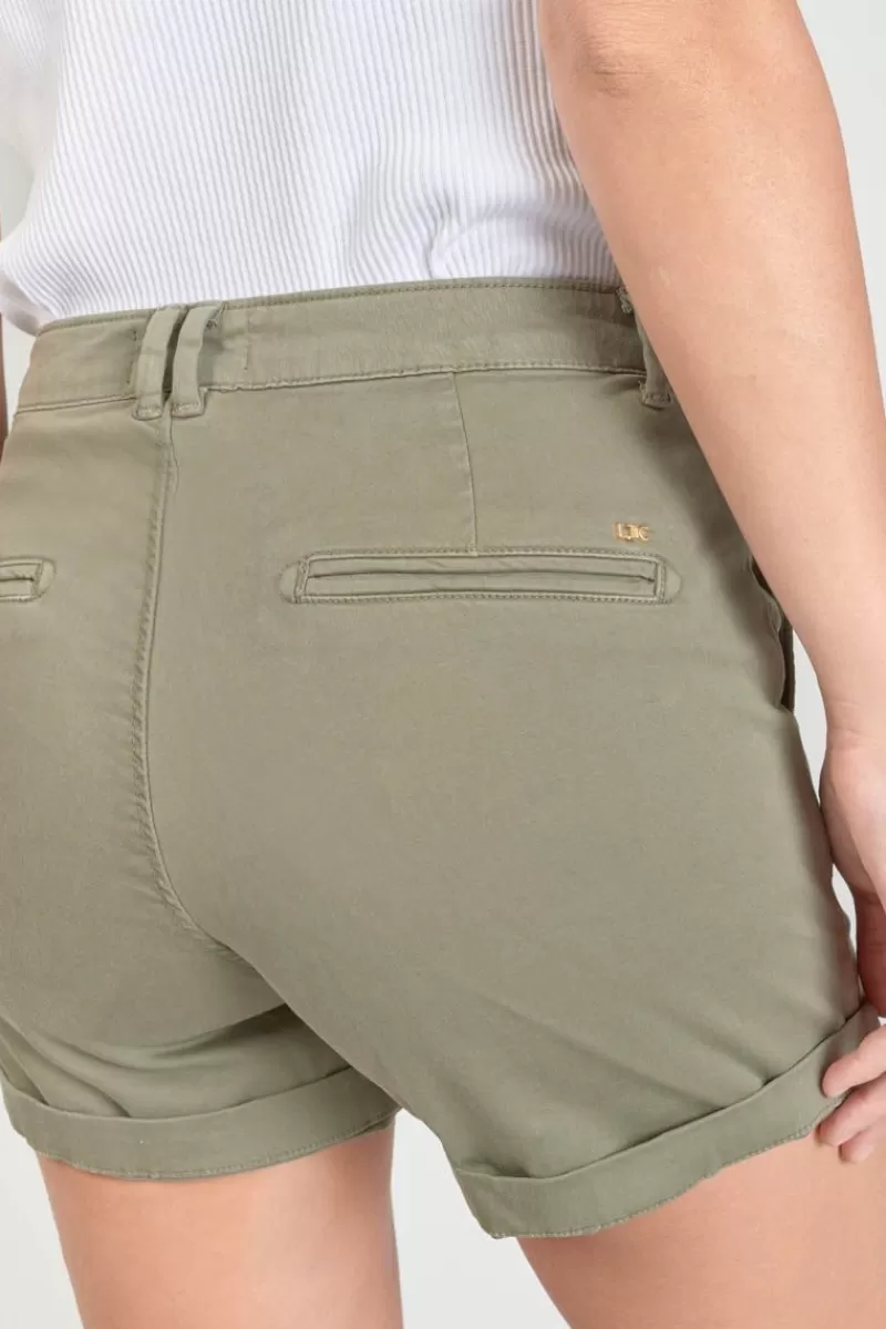 short_veli_kaki_3.webp Le Temps des Cerises Shorts & Jupes-Short Veli2 Kaki Lizard