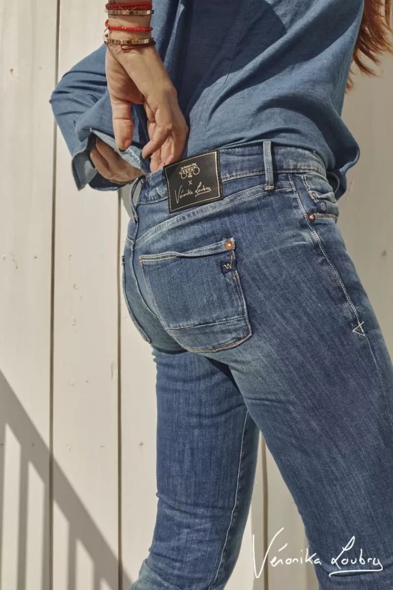 slim_by_veronika_loubry_jeans_bleu_n_6.webp Le Temps des Cerises Coupe Slim-300/16 Slim By Veronika Loubry Jeans Bleu N°3 Blue