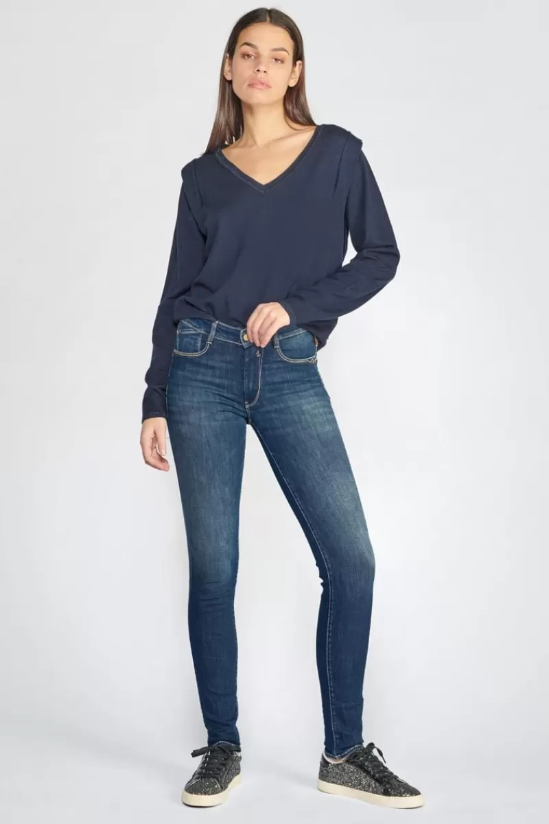 Le Temps des Cerises Coupe Slim-Soma Pulp Slim Taille Haute Jeans Bleu N°2 Blue