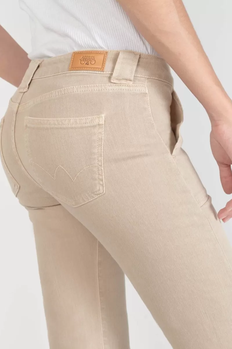 sormiou_flare_jeans_beige_sable_4.webp Le Temps des Cerises Coupe Flare / Bootcut-Sormiou Flare Jeans Beige Sable Desert