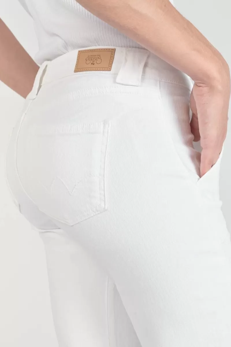sormiou_flare_jeans_blanc_3.webp Le Temps des Cerises Coupe Flare / Bootcut-Sormiou Flare Jeans Blanc White