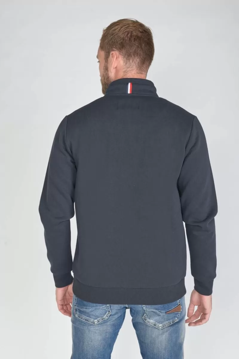 sweat_goal_bleu_nuit_2.webp Le Temps des Cerises Pulls & Cardigans-Sweat Goal Bleu Nuit Galaxy