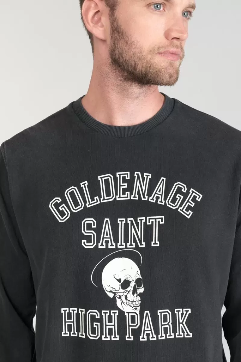 sweat_tubur_noir_delave_3.webp Le Temps des Cerises Sweats-Sweat Tubur Noir Delave Black