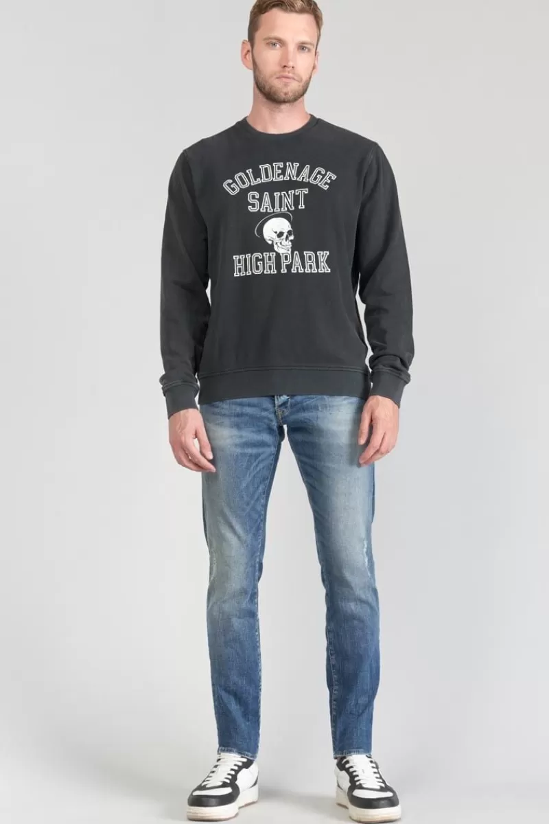 sweat_tubur_noir_delave_7.webp Le Temps des Cerises Sweats-Sweat Tubur Noir Delave Black