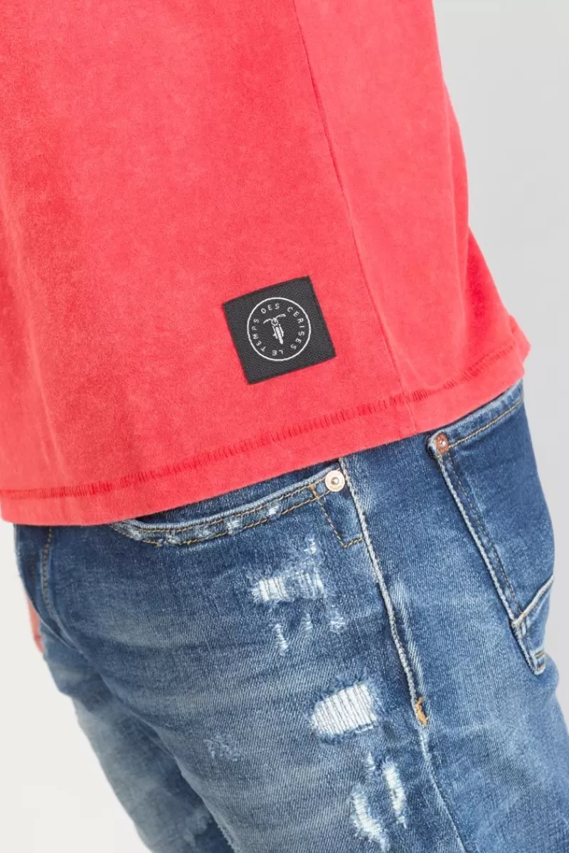 thirt_brown_corail_3.webp Le Temps des Cerises T-Shirts & Polos-T-Hirt Brown Corail Piment