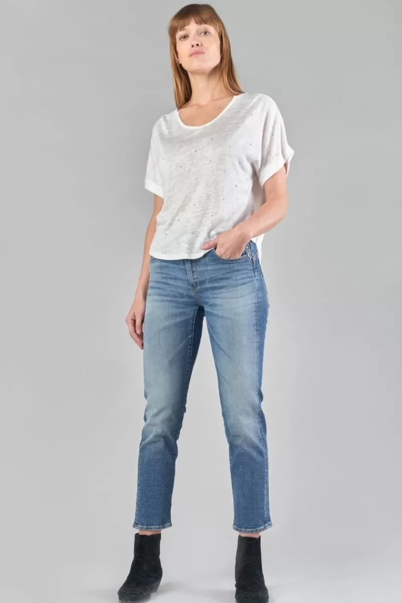 top_bibou_creme_3.webp Le Temps des Cerises T-Shirts & Débardeurs-Top Bibou Creme Ice Cream