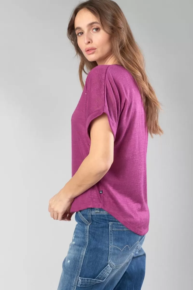 top_bibou_framboise_2.webp Le Temps des Cerises T-Shirts & Débardeurs-Top Bibou Framboise Berry