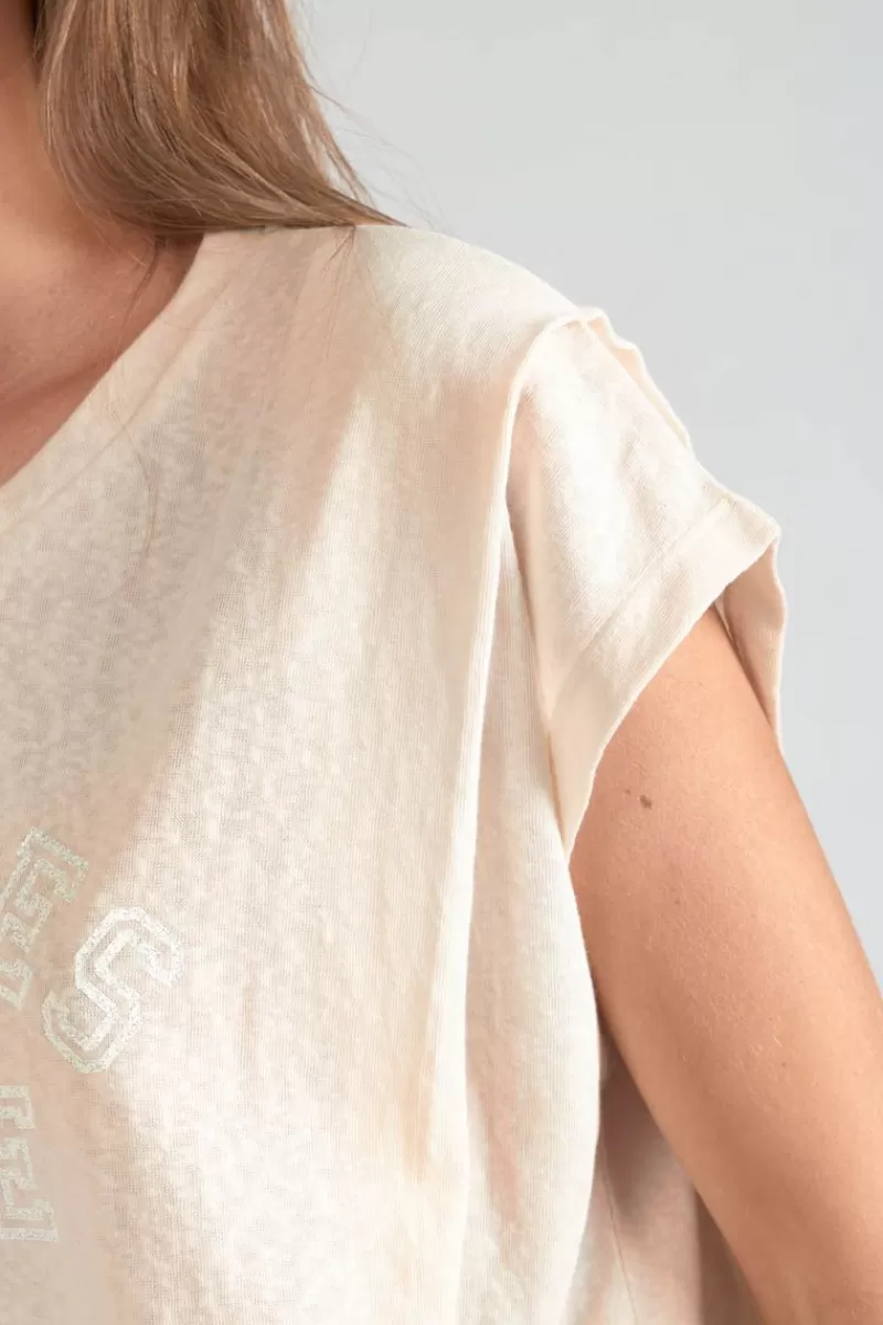 top_coxy_sable_5.webp Le Temps des Cerises T-Shirts & Débardeurs-Top Coxy Sable Sand