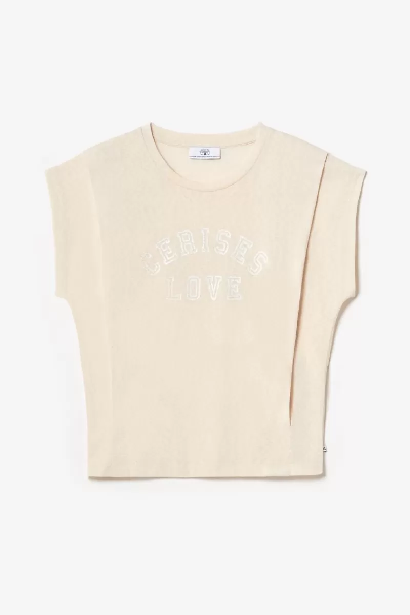 top_coxy_sable_7.webp Le Temps des Cerises T-Shirts & Débardeurs-Top Coxy Sable Sand