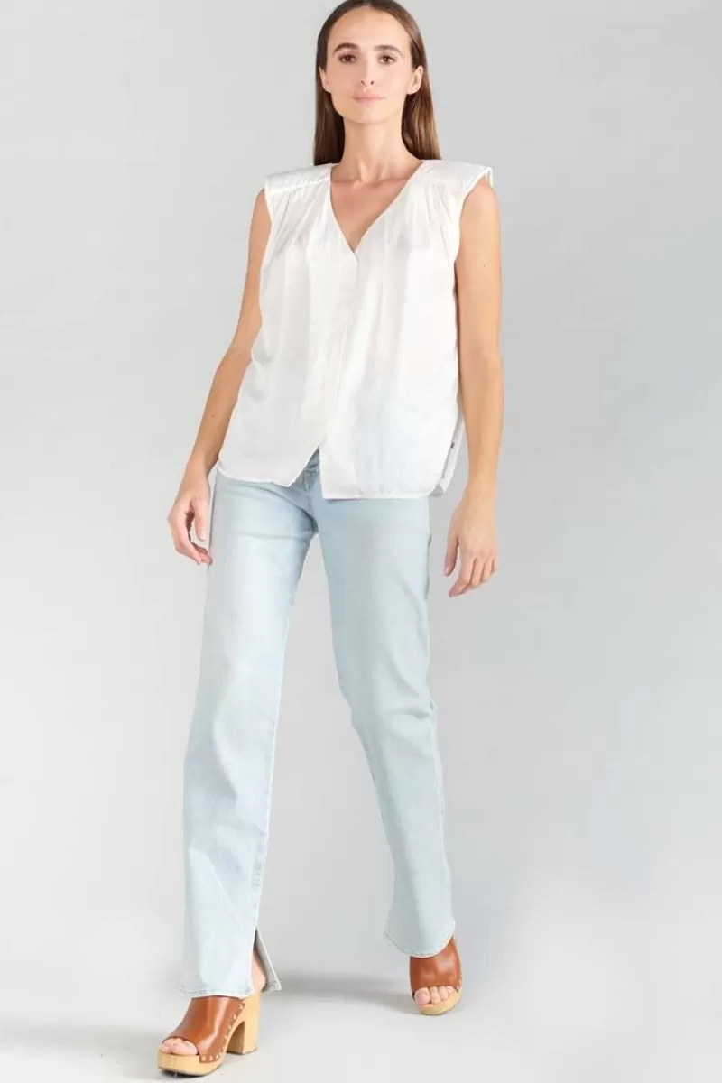 top_missou_en_jacquard_creme_5.webp Le Temps des Cerises Tops-Top Missou En Jacquard Creme Ice Cream