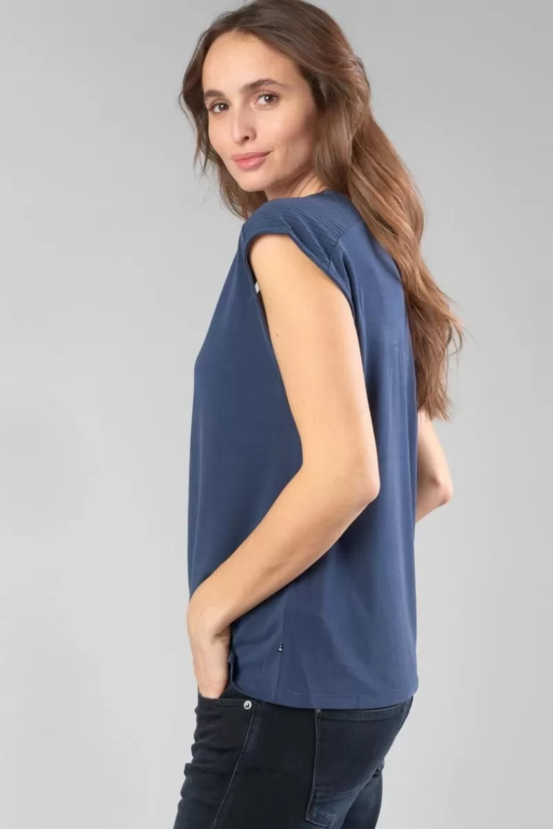 top_nate_bleu_nuit_3.webp Le Temps des Cerises T-Shirts & Débardeurs-Top Nate Bleu Nuit Midnight