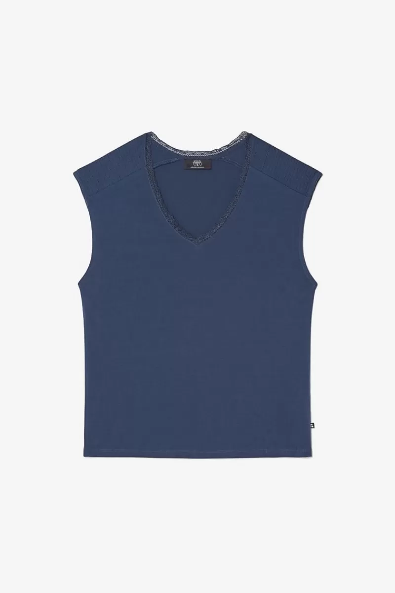 top_nate_bleu_nuit_5.webp Le Temps des Cerises T-Shirts & Débardeurs-Top Nate Bleu Nuit Midnight