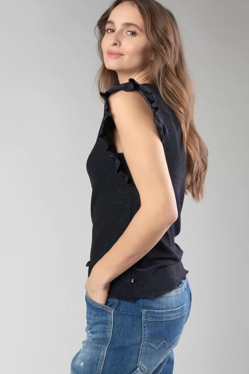 top_nea_bleu_nuit_irise_5.webp Le Temps des Cerises Tops-Top Nea Bleu Nuit Irise Midnight