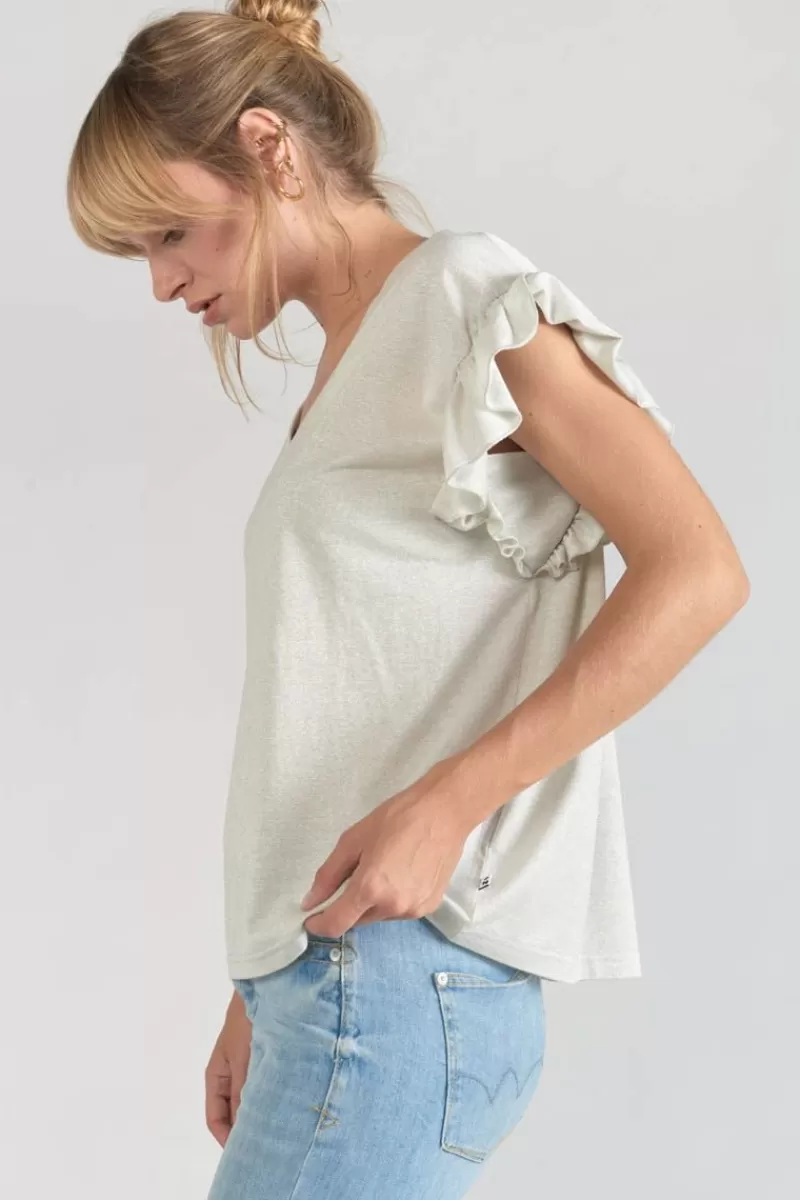 top_ryls_blanc_irise_0.webp Le Temps des Cerises T-Shirts & Débardeurs-Top Ryls Blanc Irise White