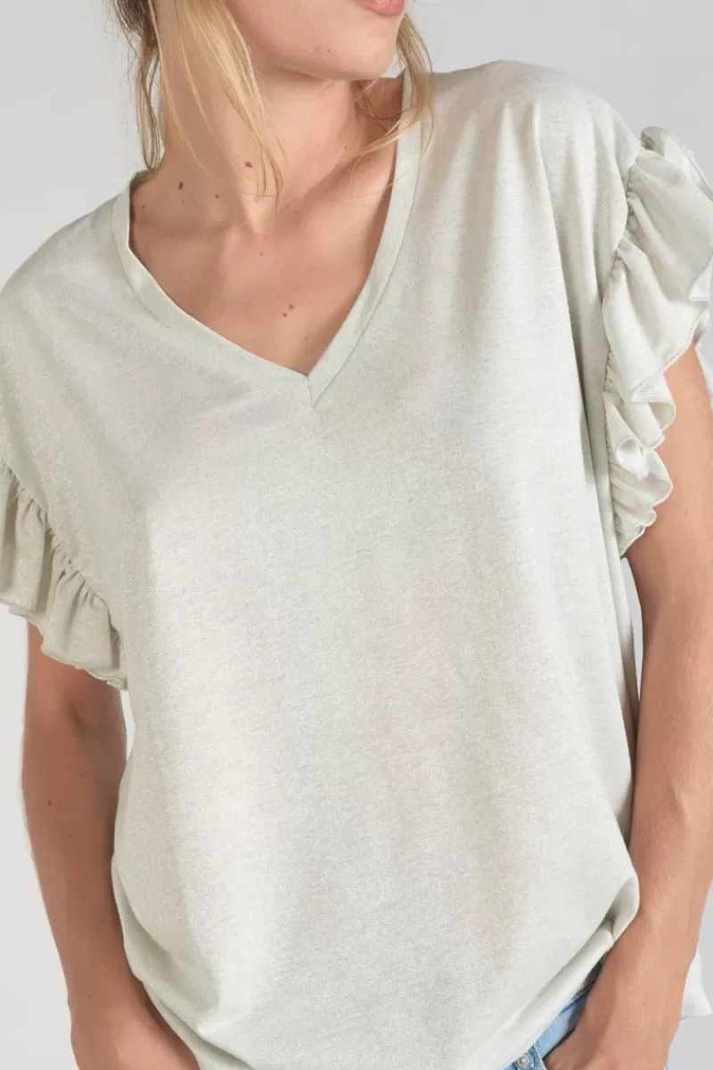 top_ryls_blanc_irise_3.webp Le Temps des Cerises T-Shirts & Débardeurs-Top Ryls Blanc Irise White