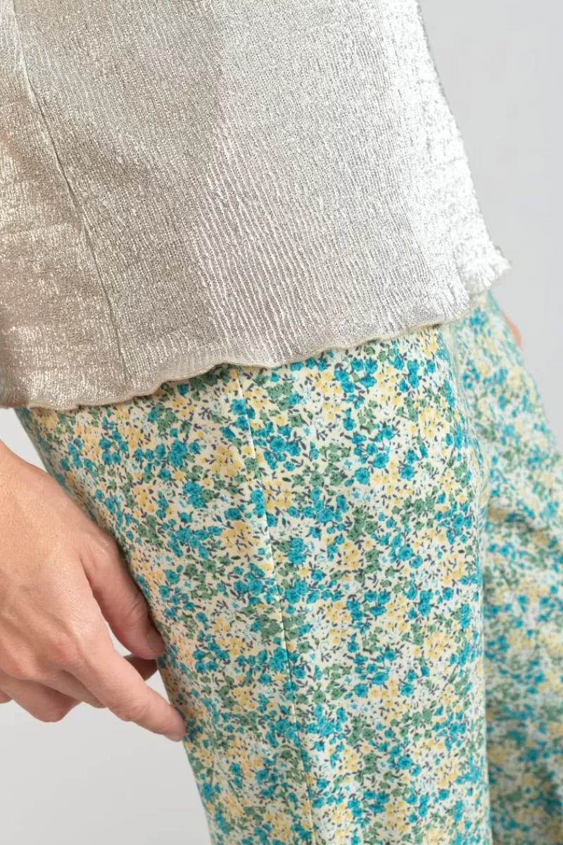 top_tamajon_argente_4.webp Le Temps des Cerises T-Shirts & Débardeurs-Top Tamajon Argente Silver