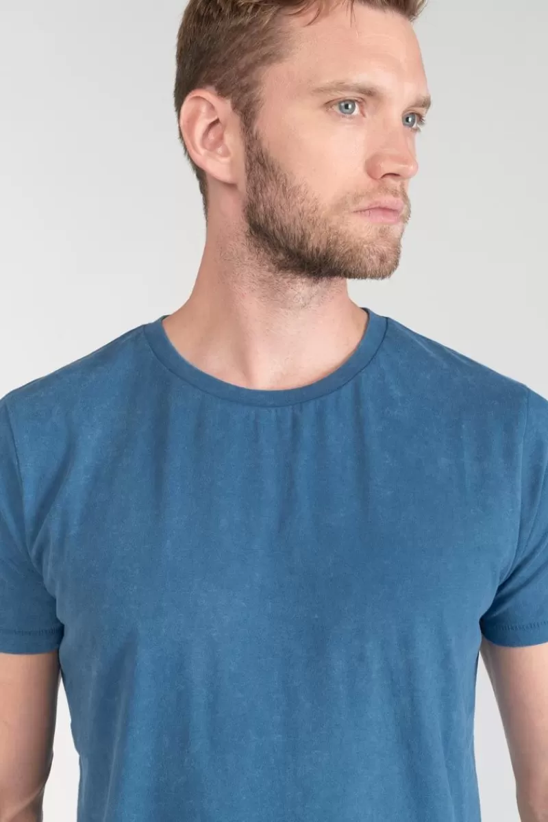 tshirt_brown_bleu_delave_3.webp Le Temps des Cerises T-Shirts & Polos-T-Shirt Brown Bleu Delave Raf