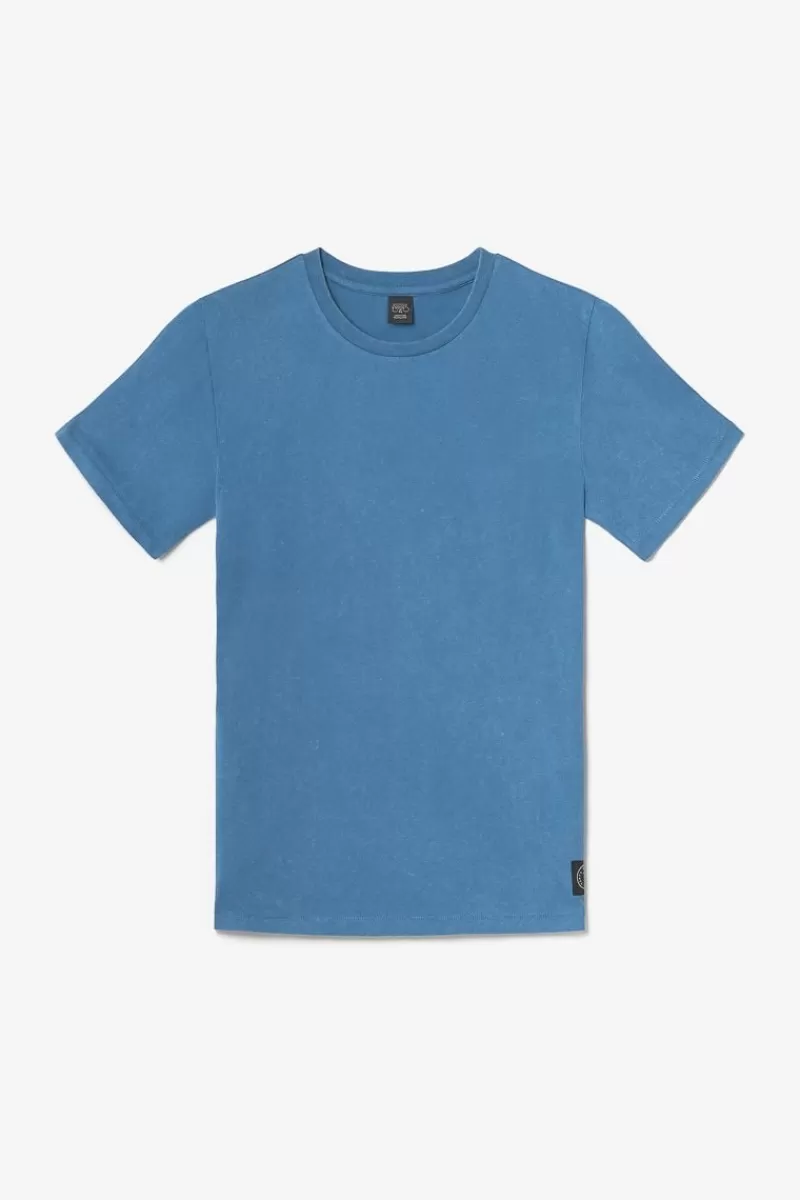 tshirt_brown_bleu_delave_7.webp Le Temps des Cerises T-Shirts & Polos-T-Shirt Brown Bleu Delave Raf