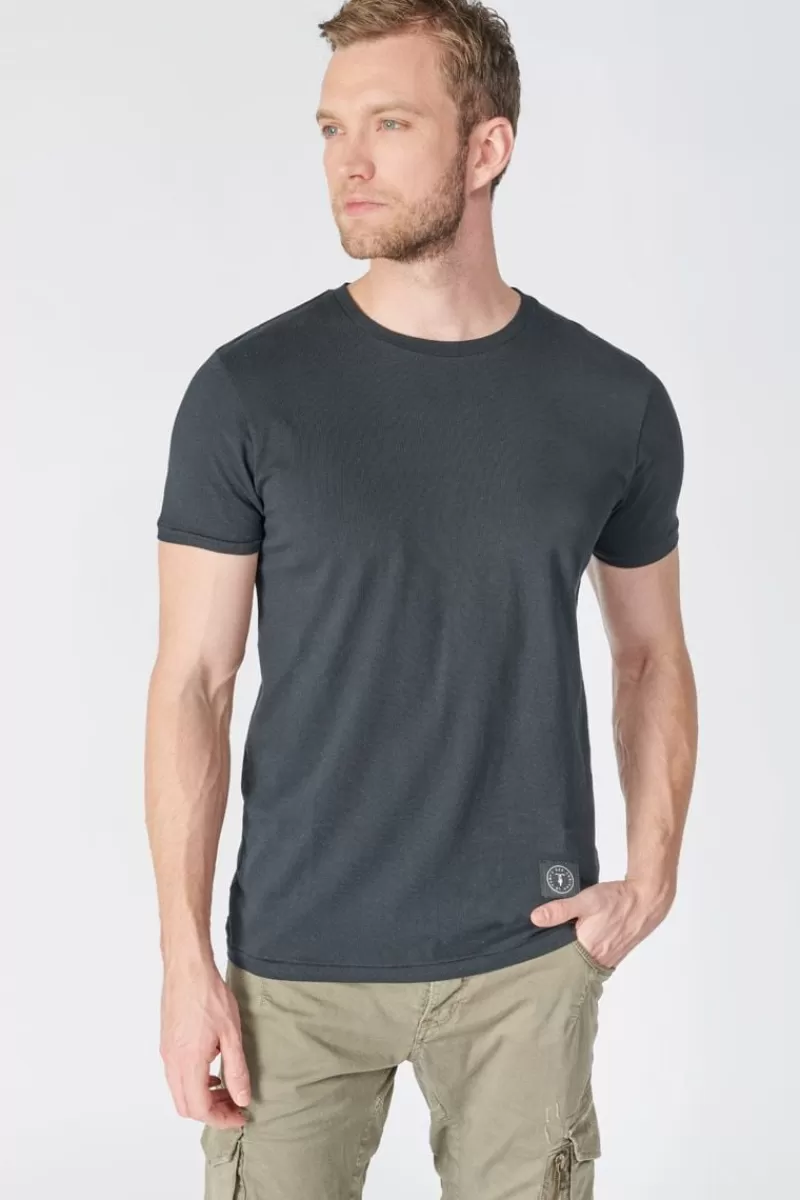 Le Temps des Cerises T-Shirts & Polos-T-Shirt Brown Noir Black