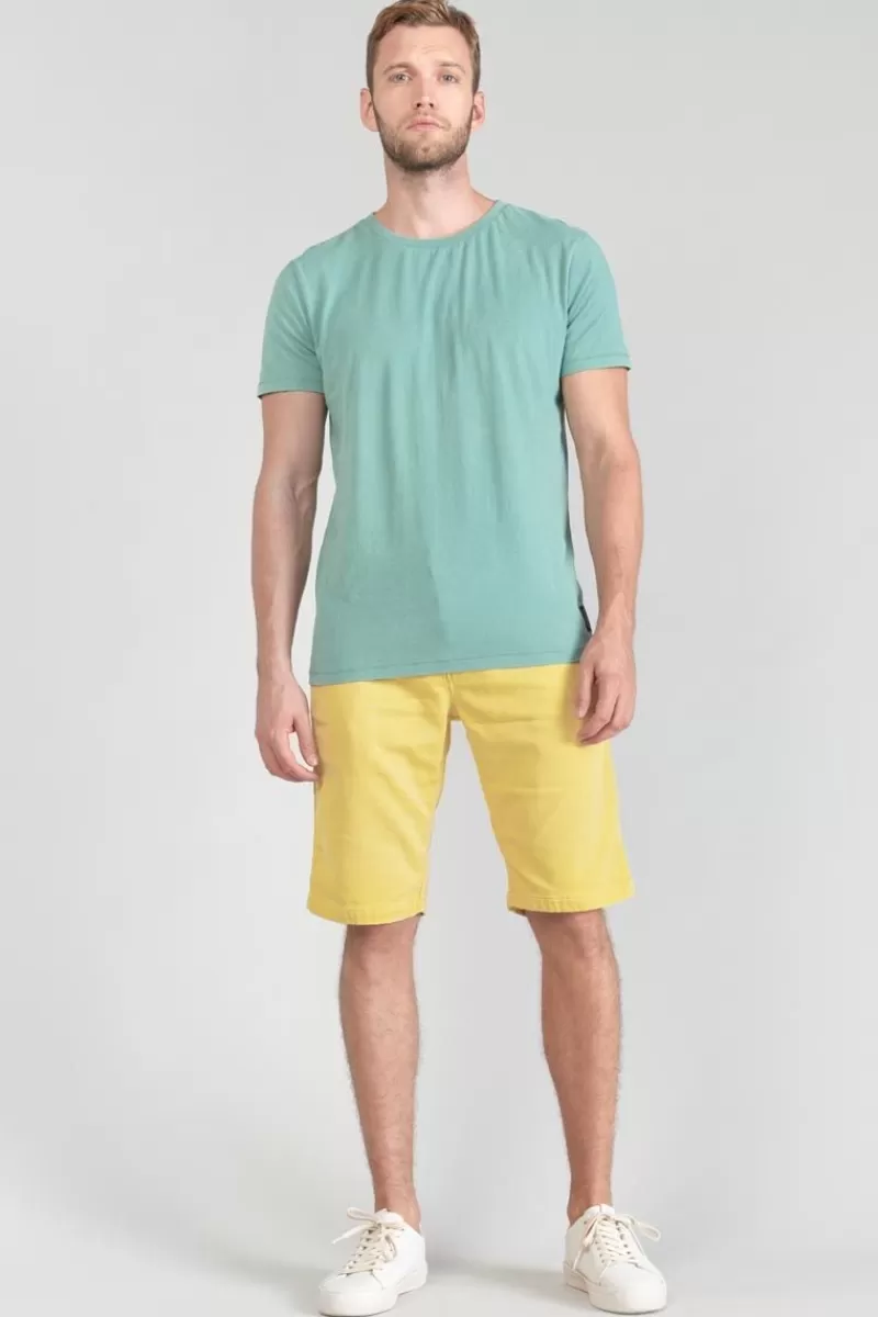 tshirt_brown_vert_deau_6.webp Le Temps des Cerises T-Shirts & Polos-T-Shirt Brown Vert D'Eau Oil