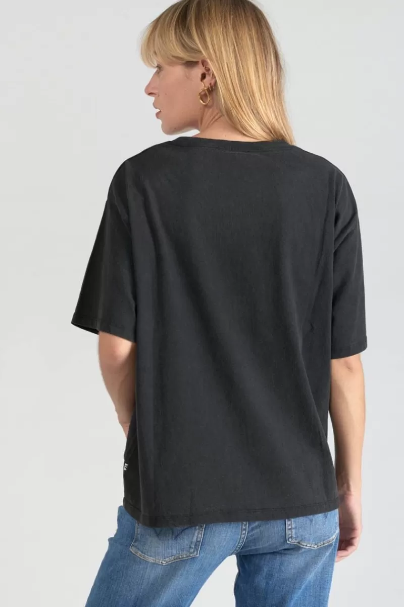 tshirt_cassio_noir_4.webp Le Temps des Cerises T-Shirts & Débardeurs-T-Shirt Cassio Noir Black