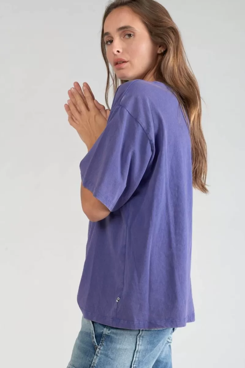 tshirt_cassio_violet_2.webp Le Temps des Cerises T-Shirts & Débardeurs-T-Shirt Cassio Violet Aqua