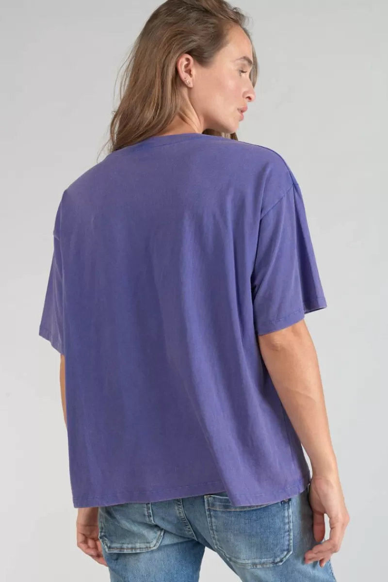 tshirt_cassio_violet_3.webp Le Temps des Cerises T-Shirts & Débardeurs-T-Shirt Cassio Violet Aqua