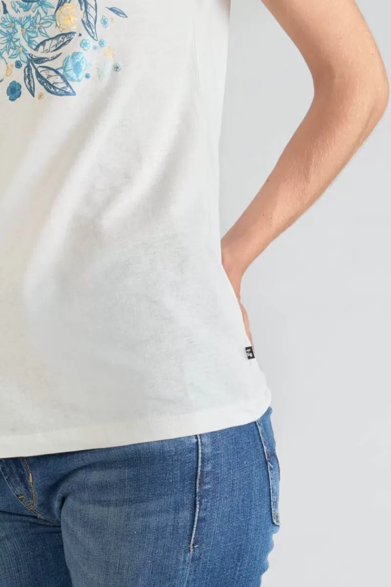 tshirt_frankie_creme_imprime_3.webp Le Temps des Cerises T-Shirts & Débardeurs-T-Shirt Frankie Creme Imprime Ice Cream