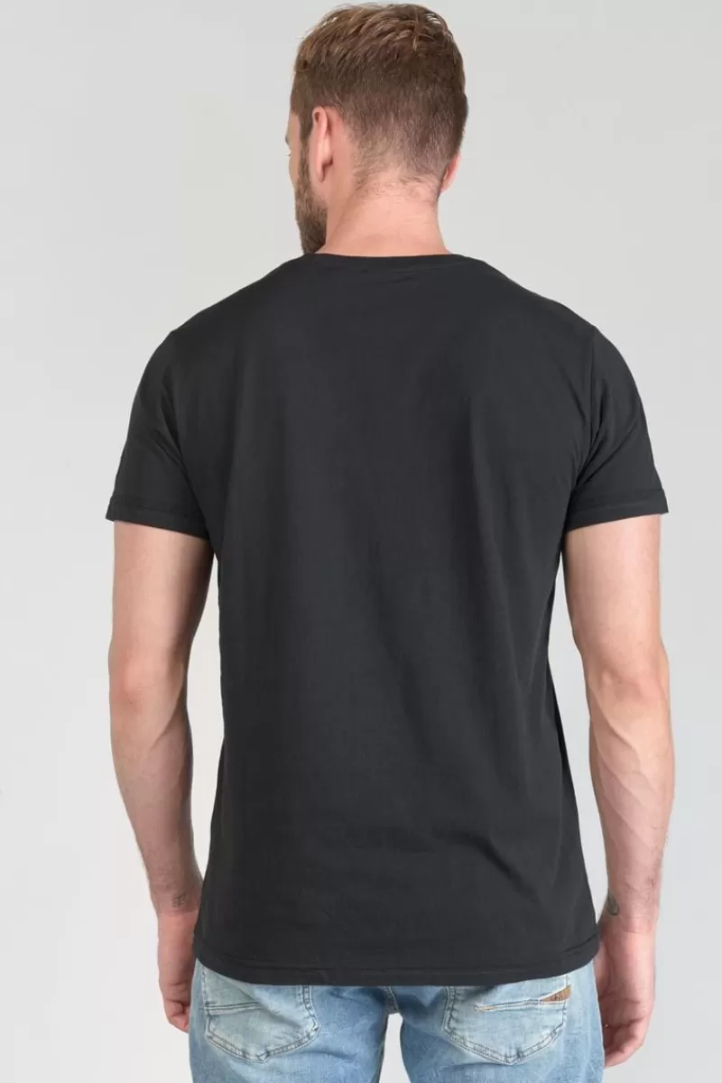 tshirt_gregor_noir_imprime_2.webp Le Temps des Cerises T-Shirts & Polos-T-Shirt Gregor Noir Imprime Black