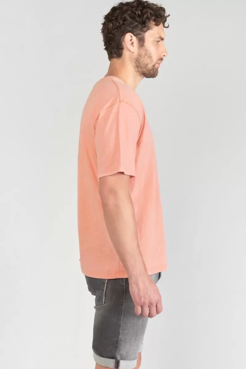 tshirt_holo_corail_imprime_4.webp Le Temps des Cerises T-Shirts & Polos-T-Shirt Holo Corail Imprime Canyon