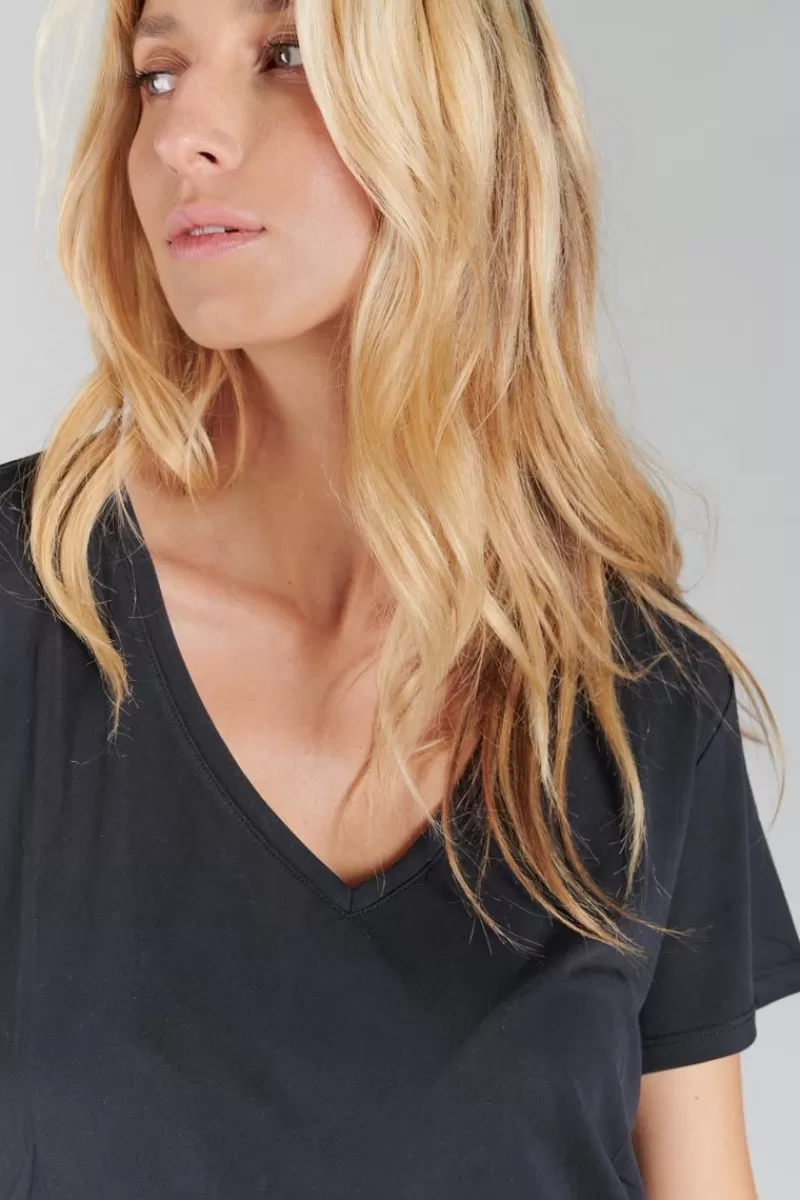 tshirt_lola_noir_3.webp Le Temps des Cerises T-Shirts & Débardeurs-T-Shirt Lola Noir Black