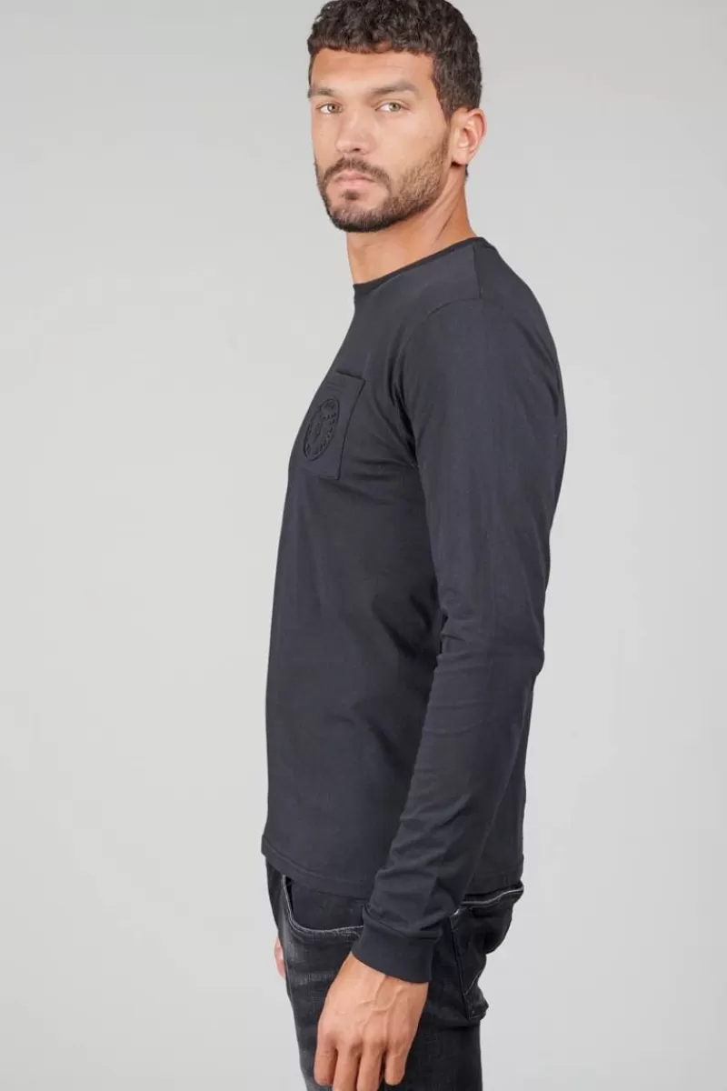 tshirt_manches_longues_laia_noir_2.webp Le Temps des Cerises T-Shirts & Polos-T-Shirt Manches Longues Laia Noir Black