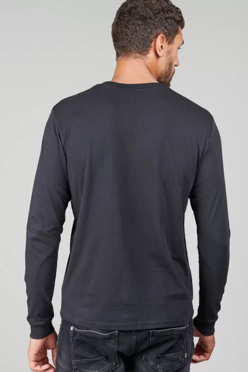 tshirt_manches_longues_laia_noir_4.webp Le Temps des Cerises T-Shirts & Polos-T-Shirt Manches Longues Laia Noir Black