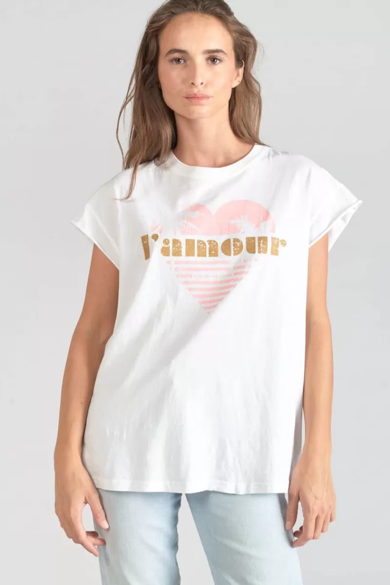 tshirt_miya_blanc_imprime_5.webp Le Temps des Cerises T-Shirts & Débardeurs-T-Shirt Miya Blanc Imprime Coco