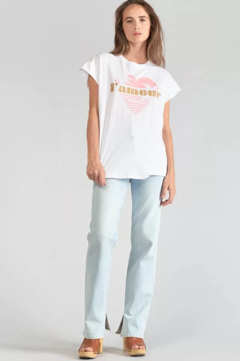 tshirt_miya_blanc_imprime_6.webp Le Temps des Cerises T-Shirts & Débardeurs-T-Shirt Miya Blanc Imprime Coco