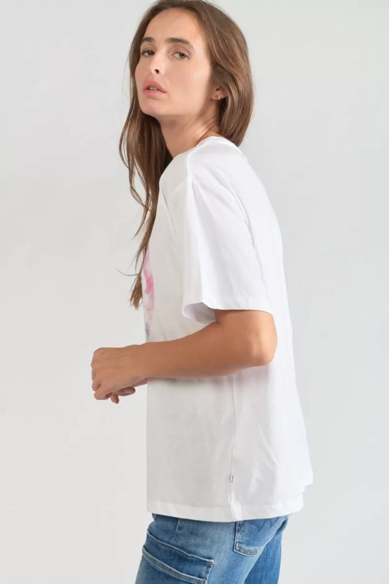 tshirt_moona_blanc_imprime_5.webp Le Temps des Cerises T-Shirts & Débardeurs-T-Shirt Moona Blanc Imprime Ice Cream