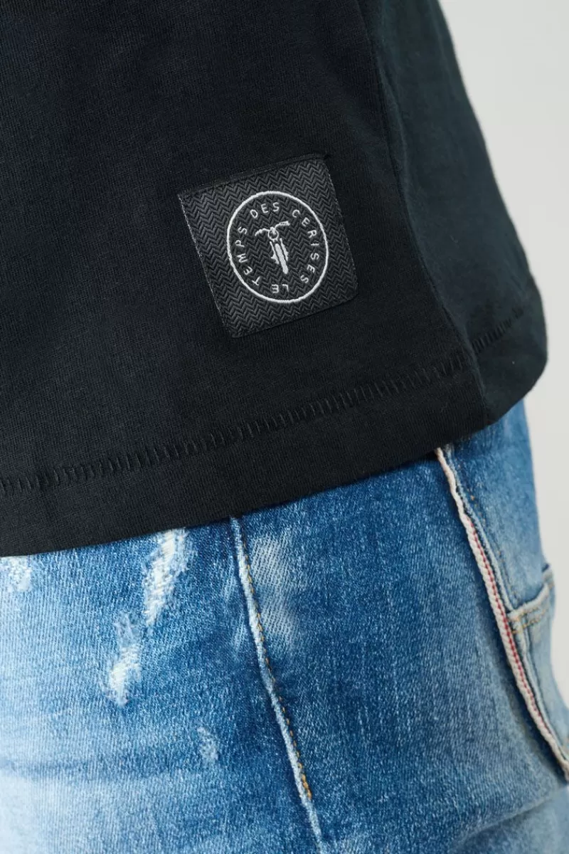 Le Temps des Cerises T-Shirts & Polos-T-Shirt Nye Noir Black