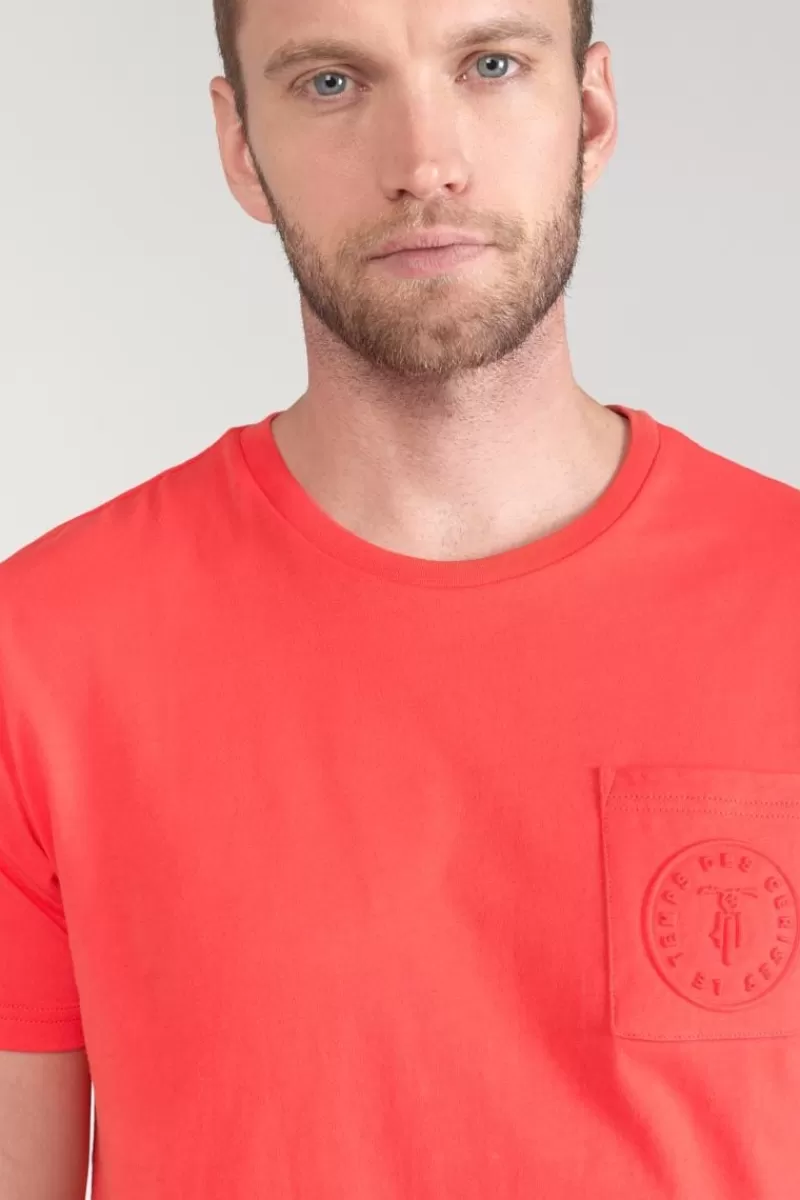 tshirt_paia_corail_2.webp Le Temps des Cerises T-Shirts & Polos-T-Shirt Paia Corail Piment