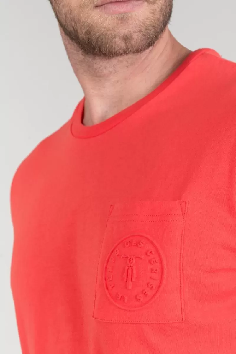 tshirt_paia_corail_3.webp Le Temps des Cerises T-Shirts & Polos-T-Shirt Paia Corail Piment