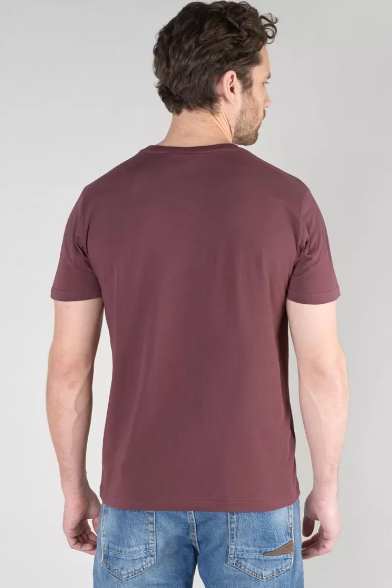 tshirt_paia_lie_de_vin_2.webp Le Temps des Cerises T-Shirts & Polos-T-Shirt Paia Lie De Vin Wine